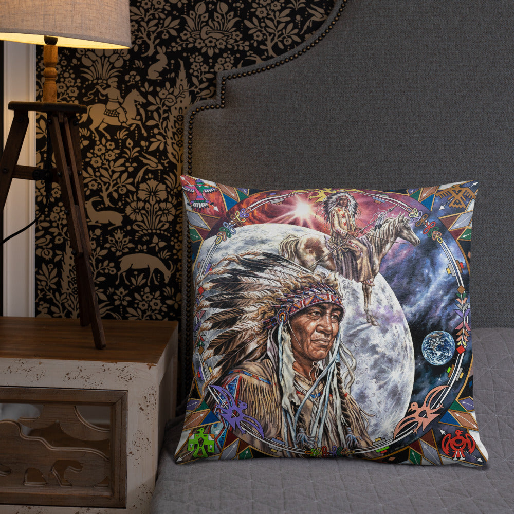 Throw Pillow: Other Worlds