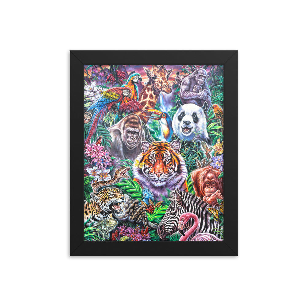 Framed poster: Wild Earth