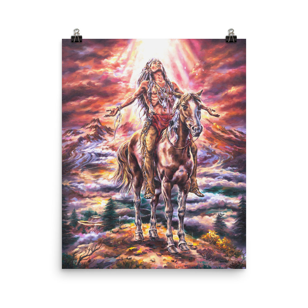 Photo paper poster: A Journey's End
