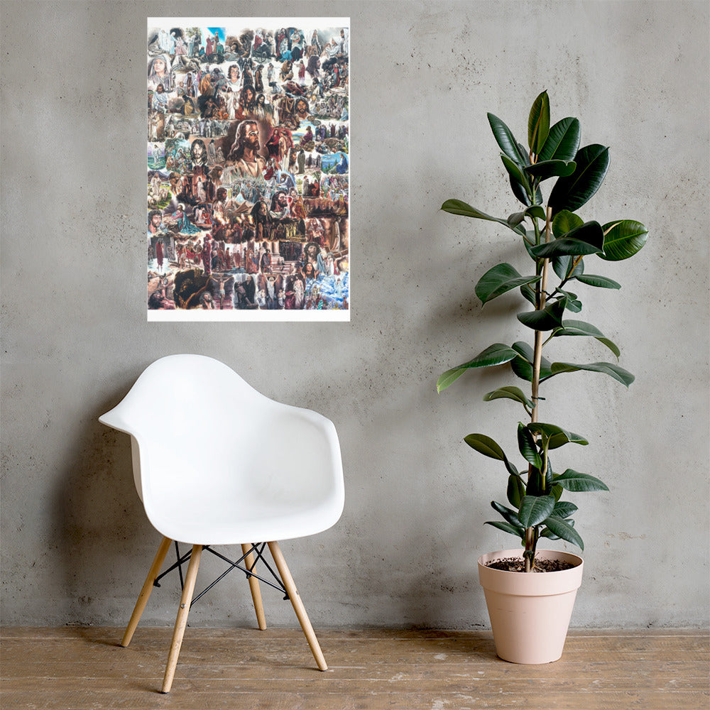 Photo paper poster: The Life Of Christ