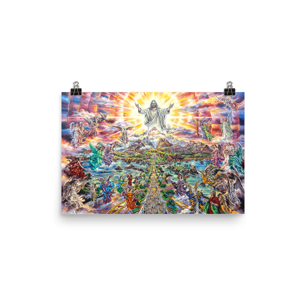 Photo paper poster: Heavenly Welcome