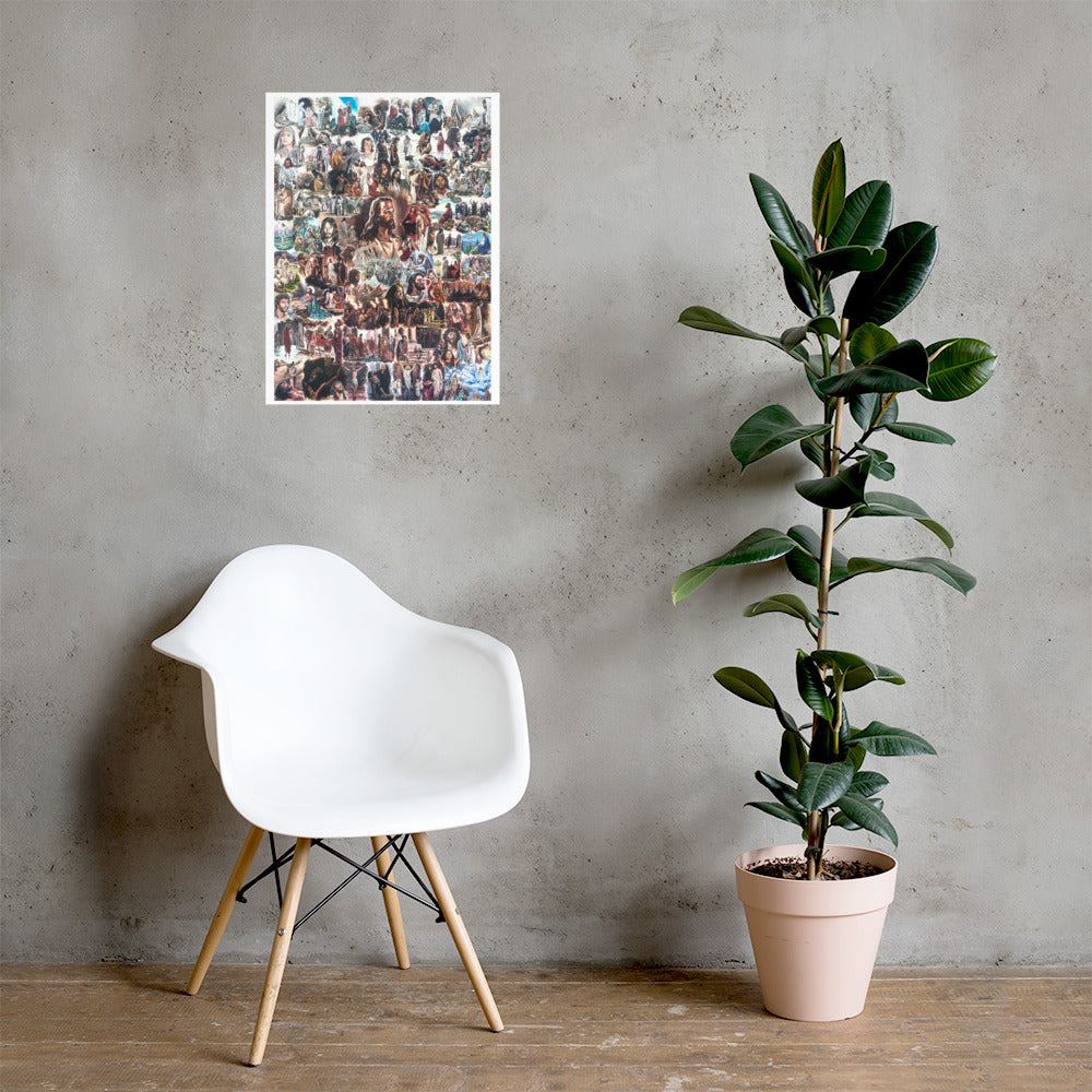 Photo paper poster: The Life Of Christ