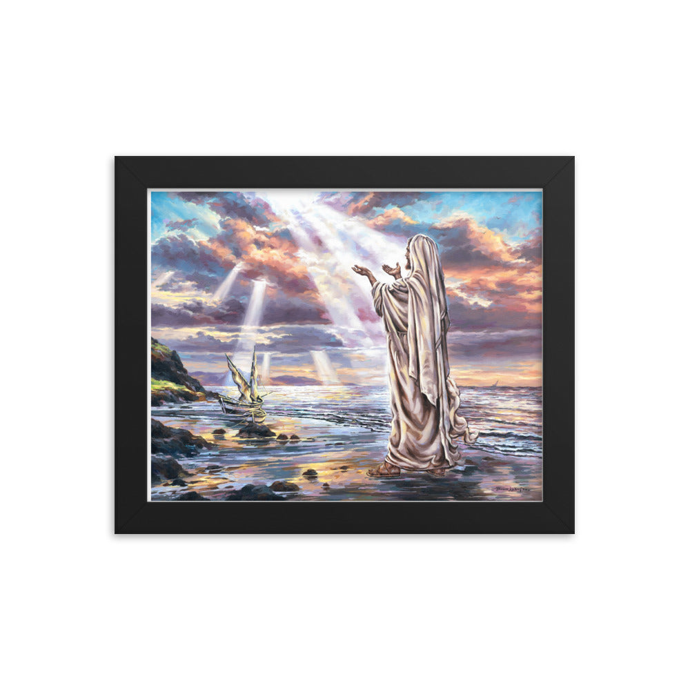 Framed poster: To Walk On Water