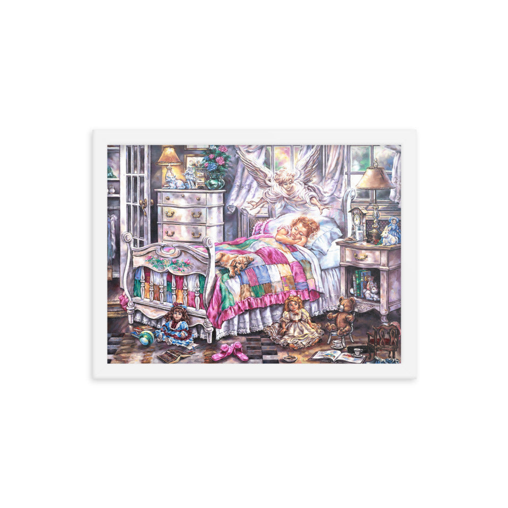 Framed photo paper poster: My Guardian Angel