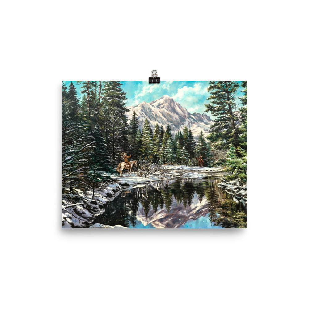 Photo paper poster: Silent Encounter
