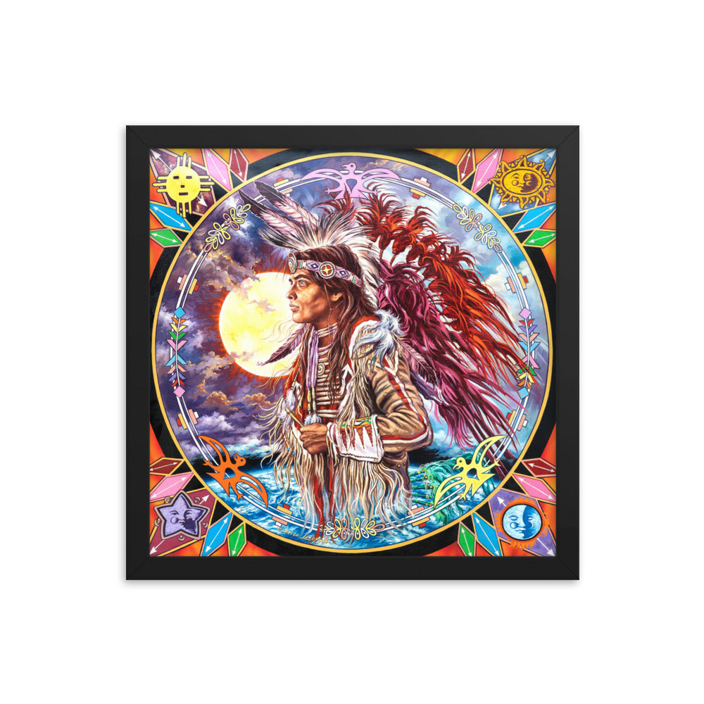 Framed photo paper poster: Dance In The Sun