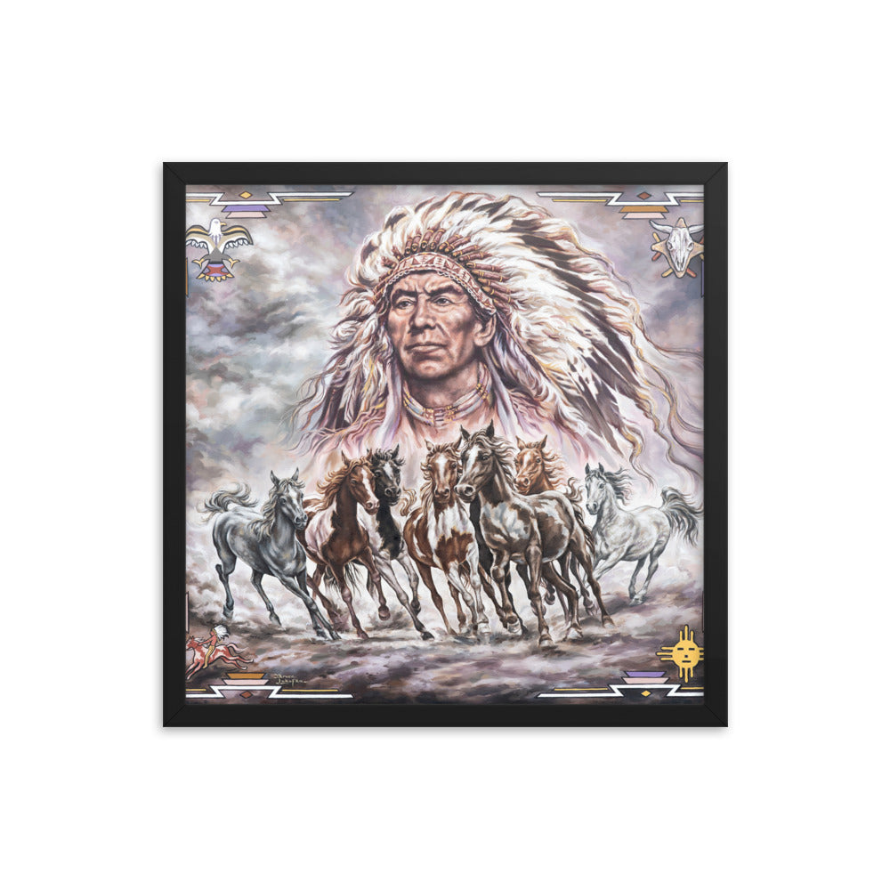 Framed photo poster: Ride The Wild Wind