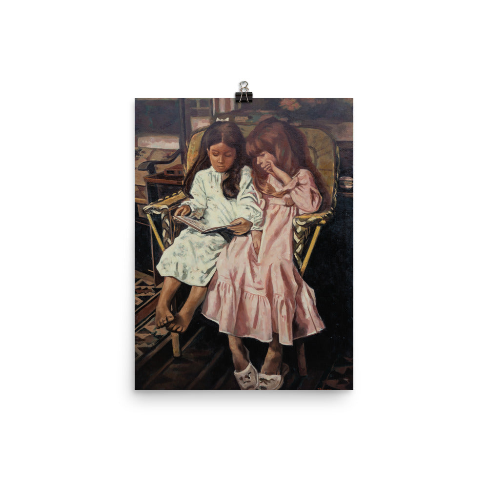 Photo paper poster: Sisters