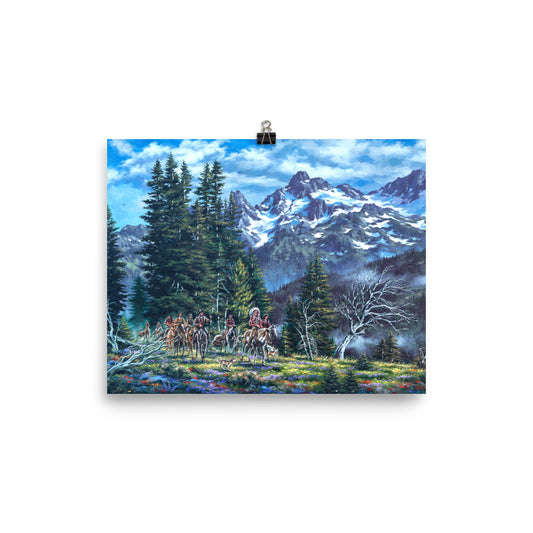 Photo paper poster: Return To The High Country