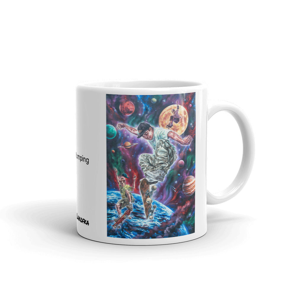 Mug-Moon Jumping