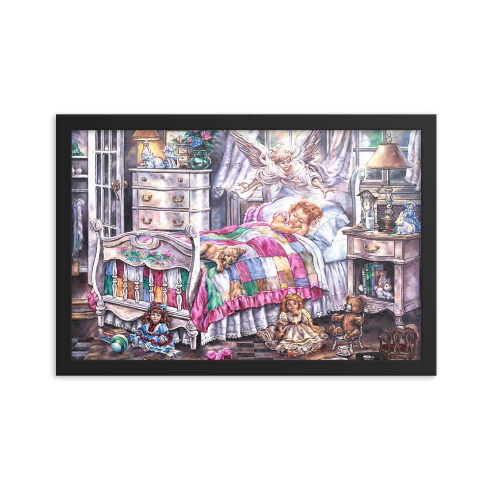 Framed photo paper poster: My Guardian Angel