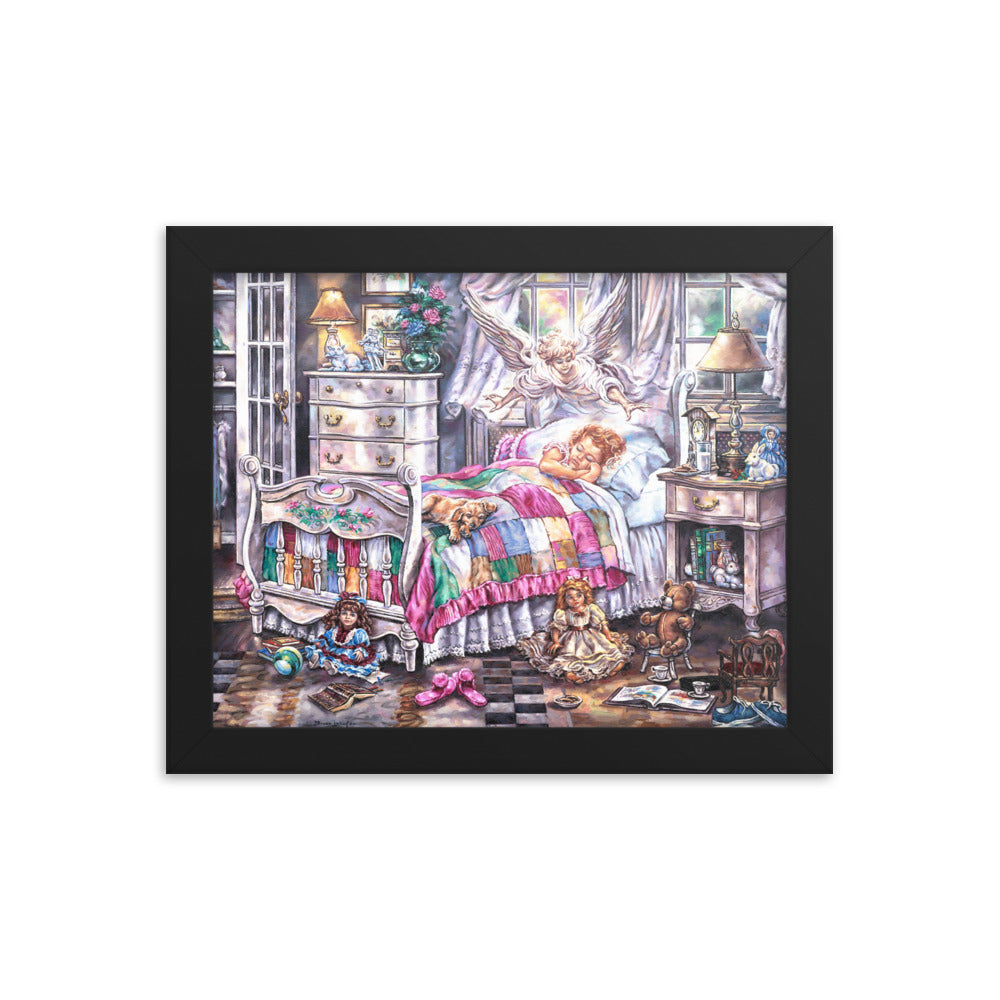 Framed photo paper poster: My Guardian Angel
