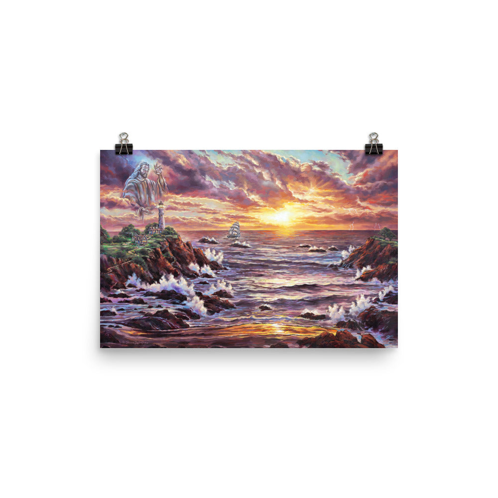 Photo paper poster: Peace Be Still