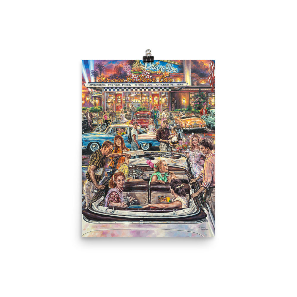 Photo paper poster: Back In The Fifties