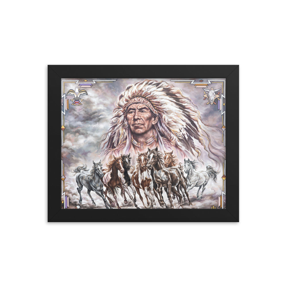 Framed photo poster: Ride The Wild Wind
