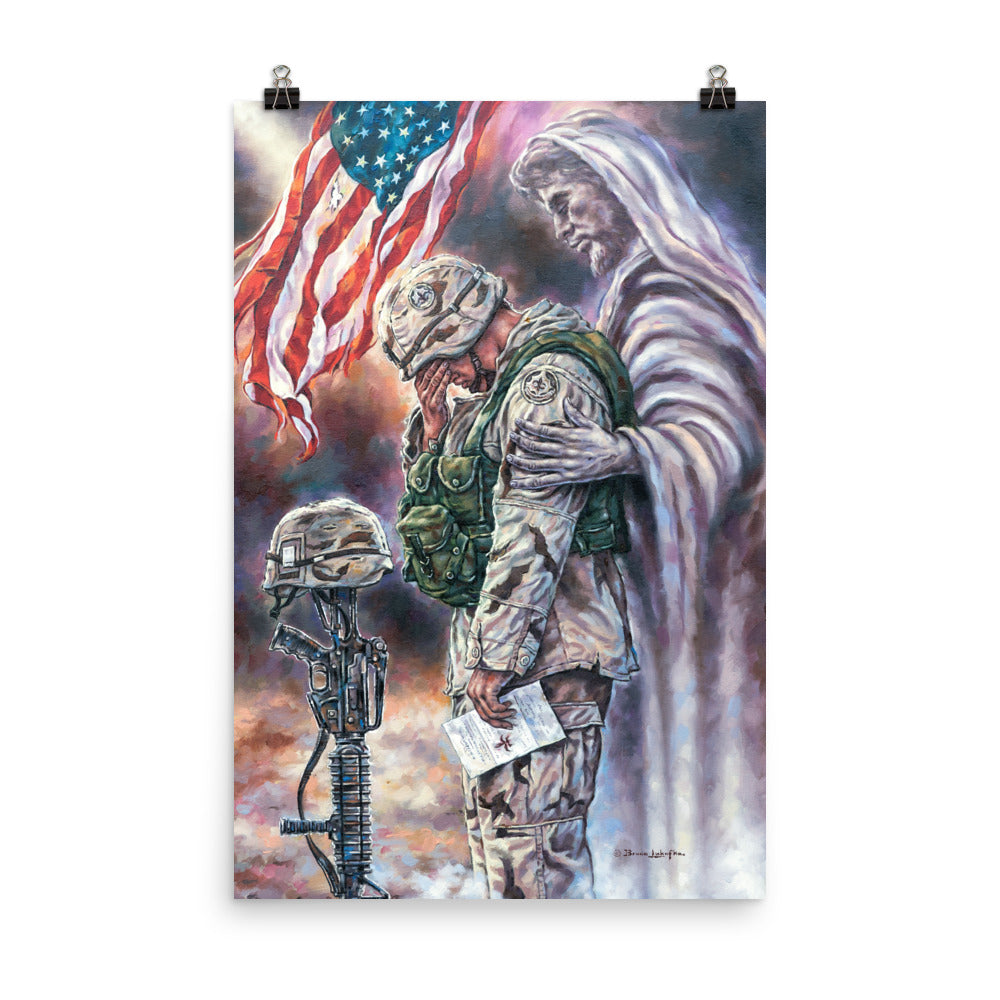 Photo paper poster: The Comforter