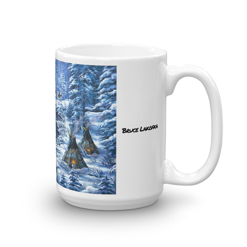 Mug-Home From The Winter Hunt