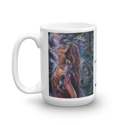 Mug-Drawn To The Light
