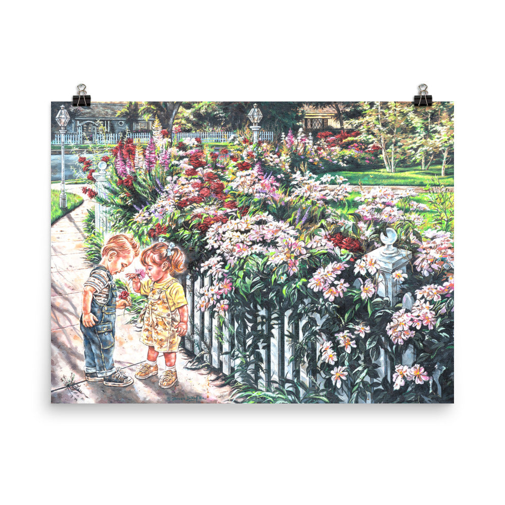 Photo paper poster: The Smell Of Summer Flowers