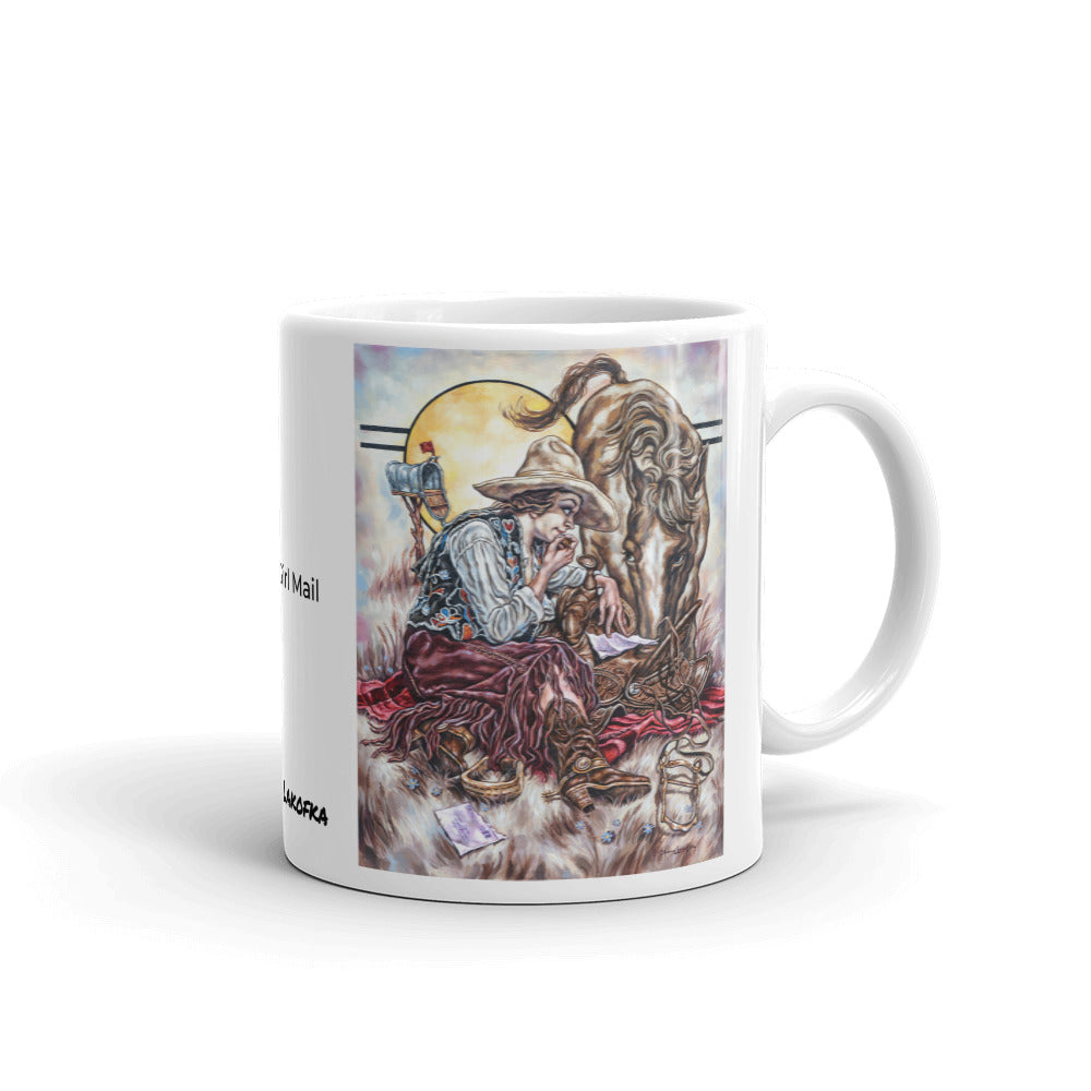 Mug-Cow Girl Mail