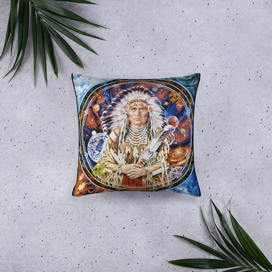 Throw Pillow: One With The Sky