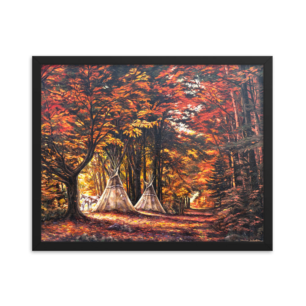 Framed photo poster: Native Cathedral