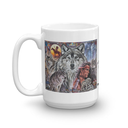 Mug- In The Shadow Of The Wolf