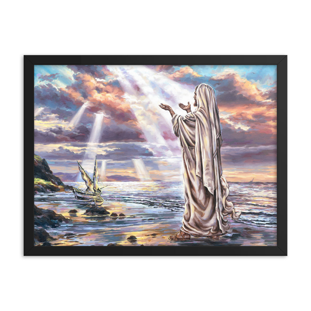 Framed poster: To Walk On Water