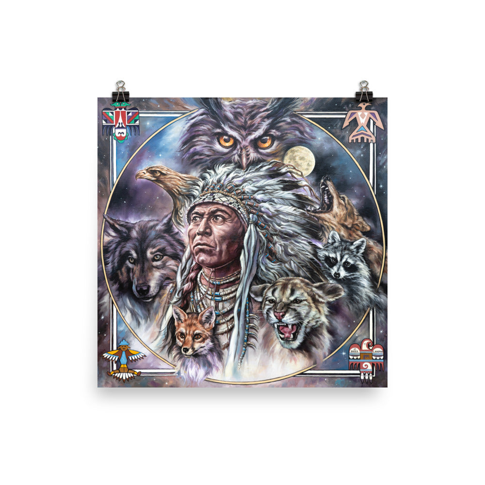 Photo paper poster: Night Eyes