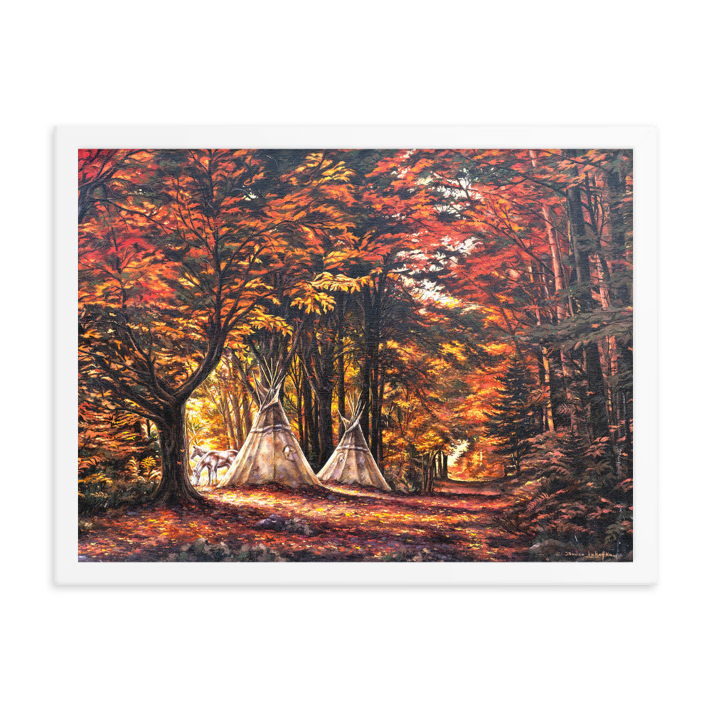 Framed photo poster: Native Cathedral