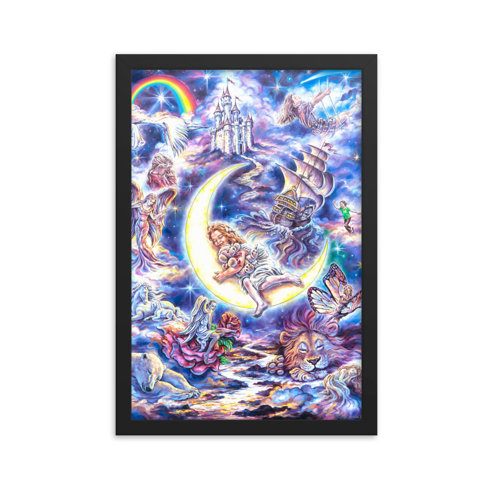 Framed photo paper poster: Sweet Dreams