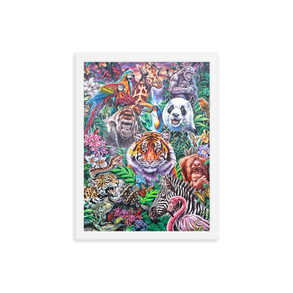 Framed poster: Wild Earth