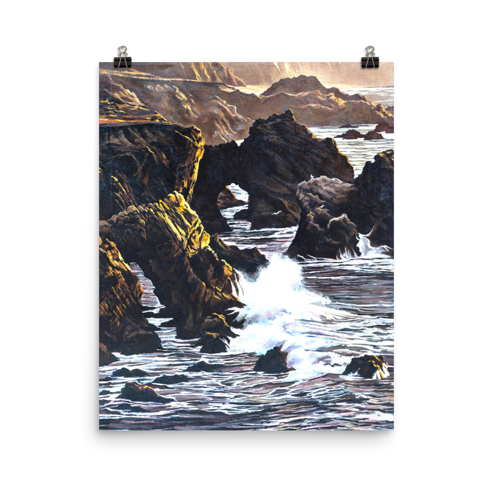 Photo paper poster: Big Sur