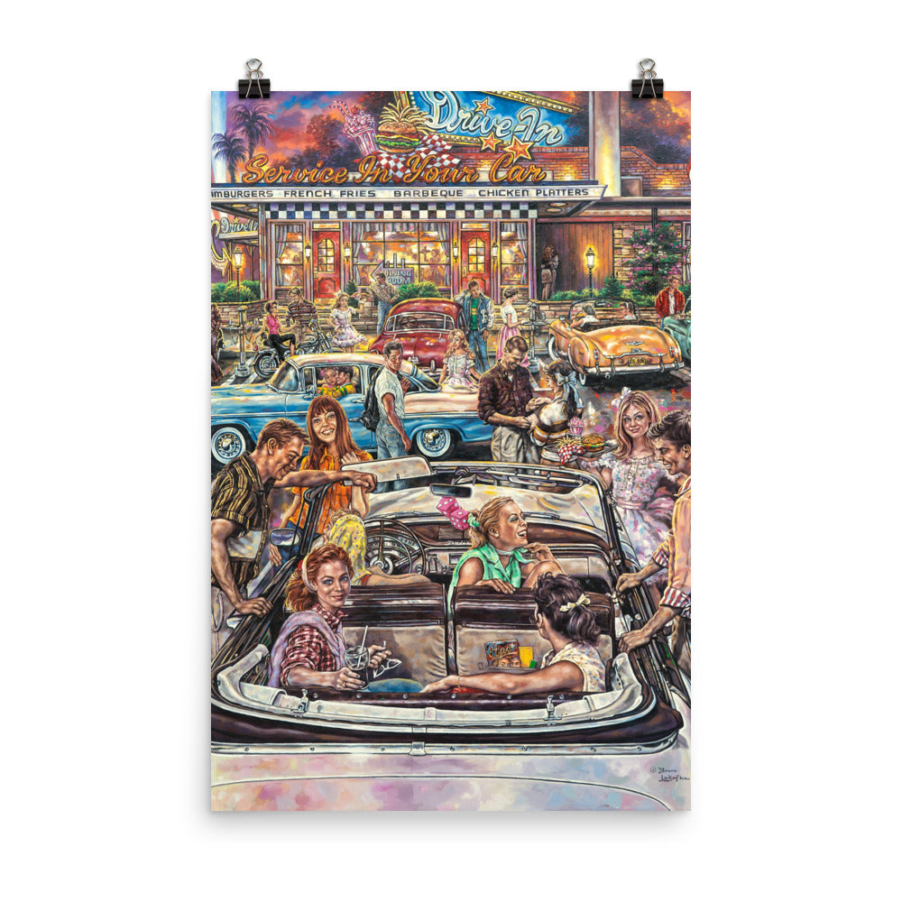 Photo paper poster: Back In The Fifties