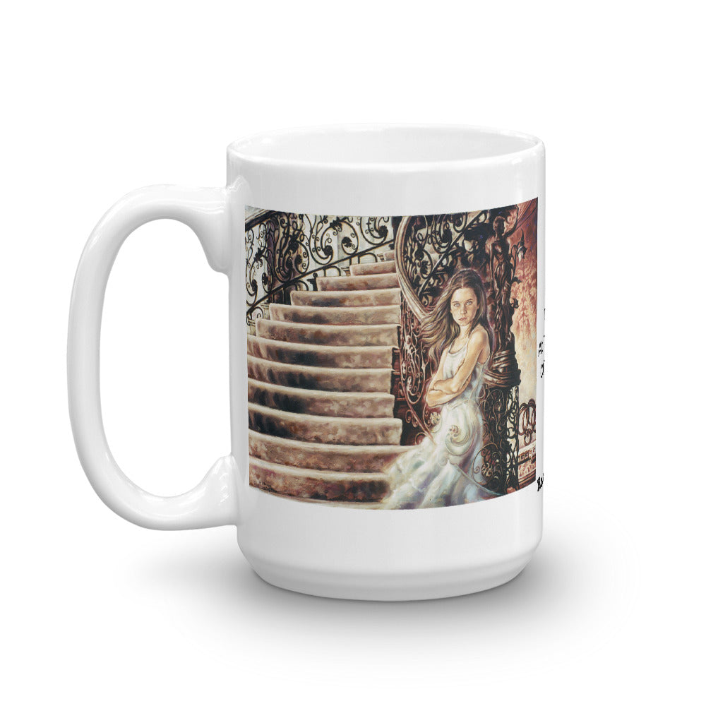Mug- The Girl At The Bottom Of The Stairs