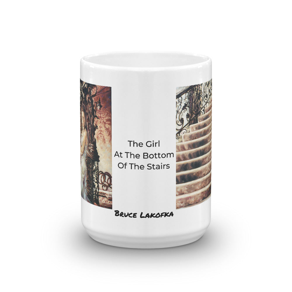 Mug- The Girl At The Bottom Of The Stairs
