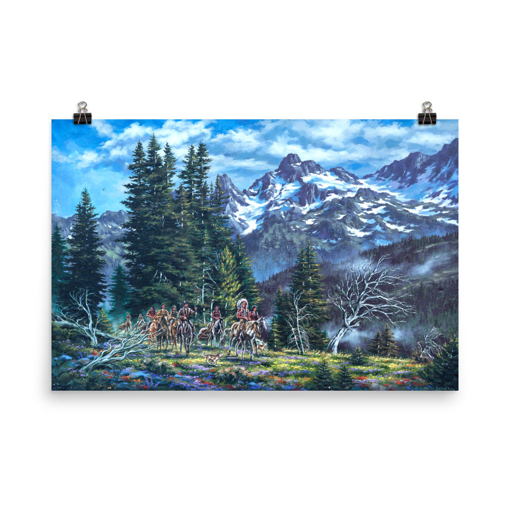 Photo paper poster: Return To The High Country