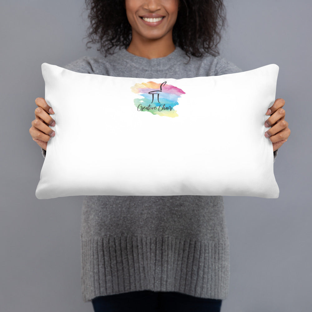 Throw Pillow: Peace, Be Still