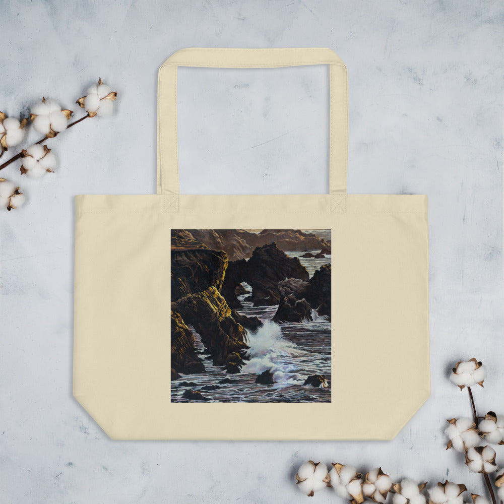 Large Organic Tote: Big Sur