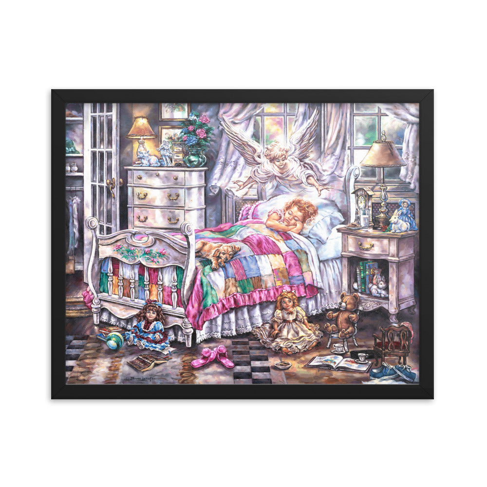 Framed photo paper poster: My Guardian Angel