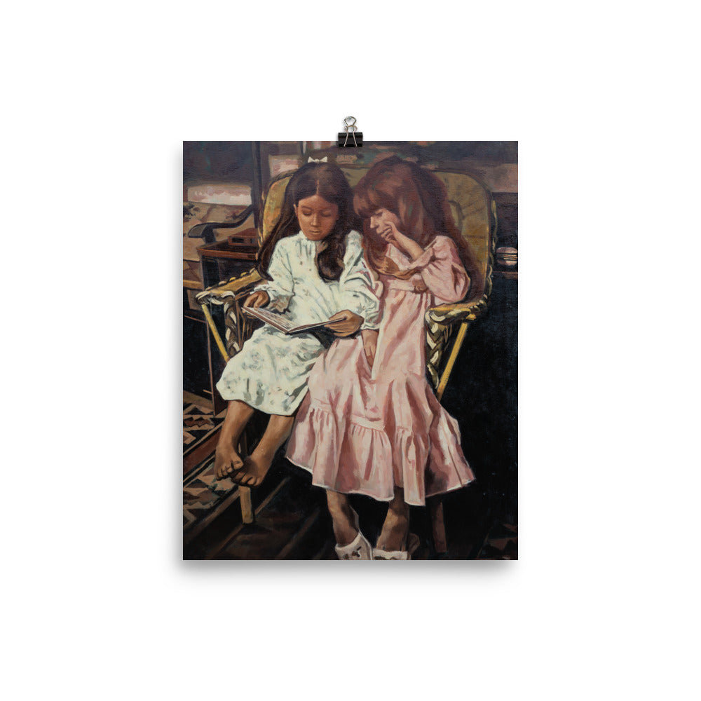Photo paper poster: Sisters