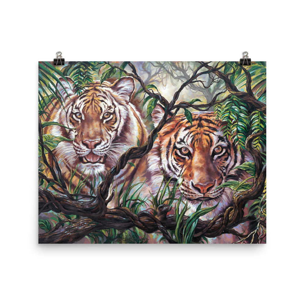 Photo paper poster: Eyes Of The Jungle