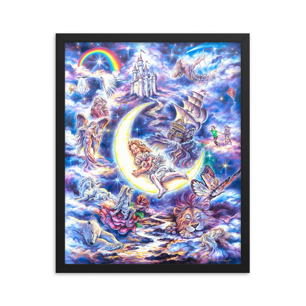 Framed photo paper poster: Sweet Dreams