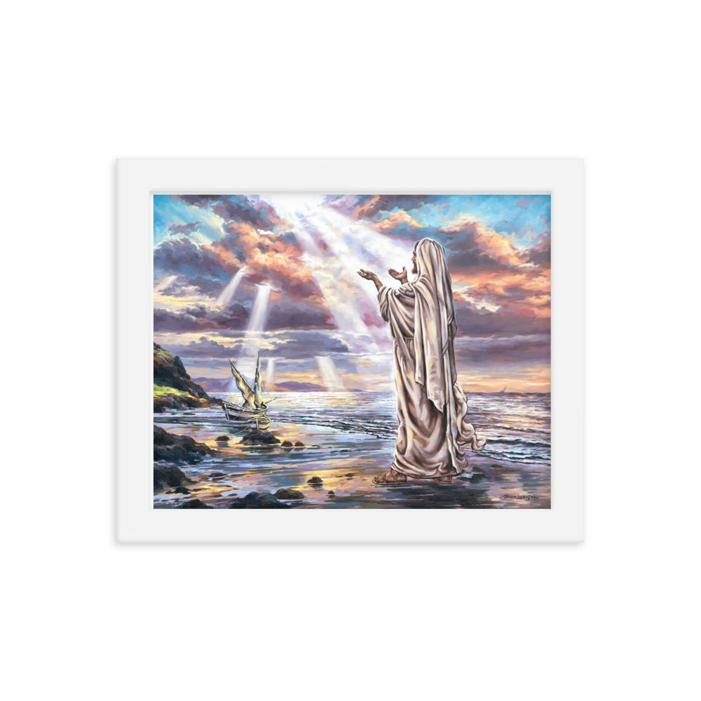 Framed poster: To Walk On Water