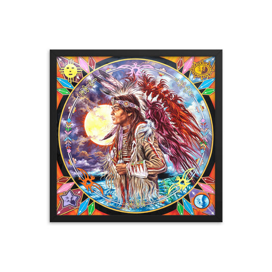 Framed photo paper poster: Dance In The Sun