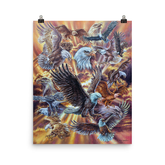 Photo paper poster: Eagle Dance