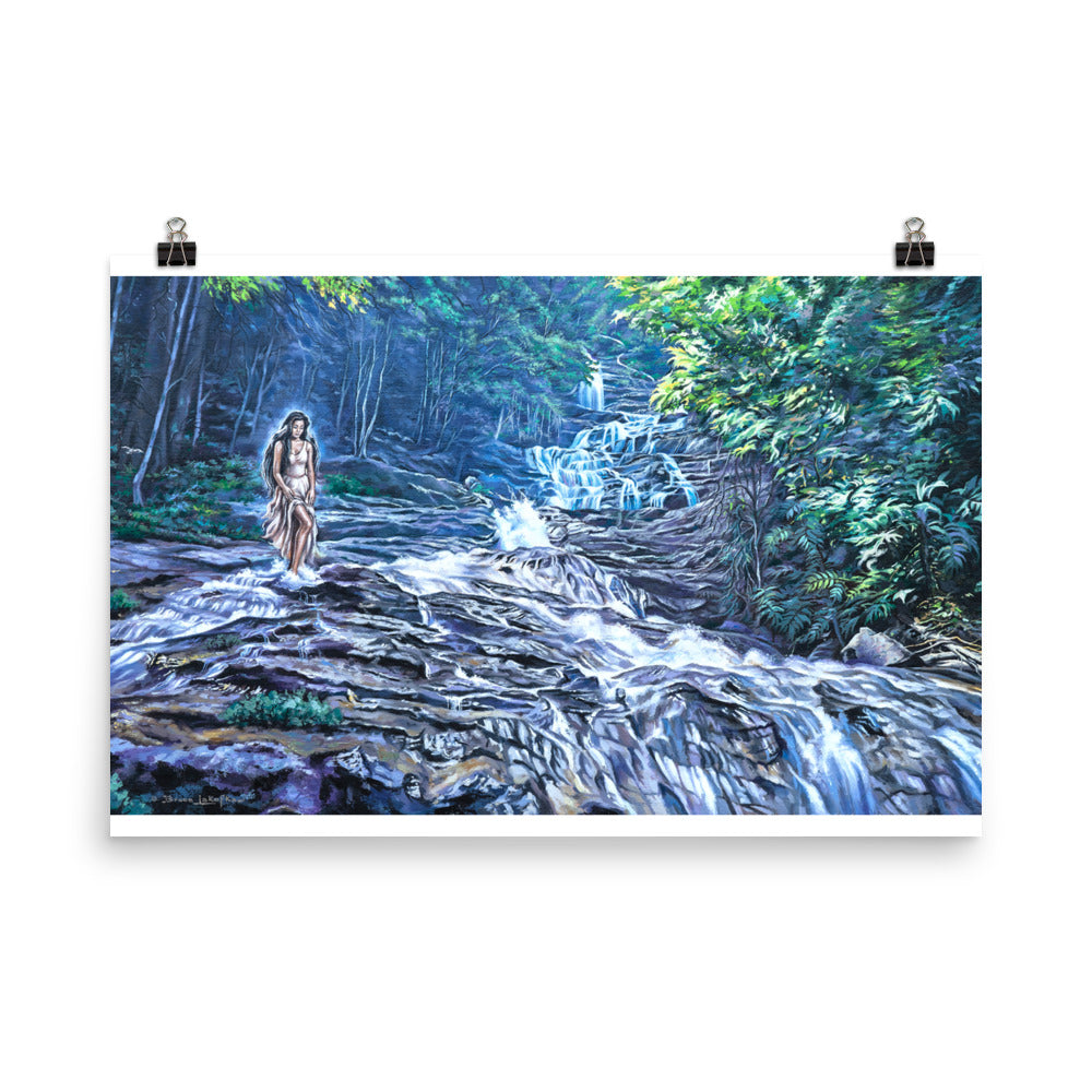Photo paper poster: Maiden Of The Falls