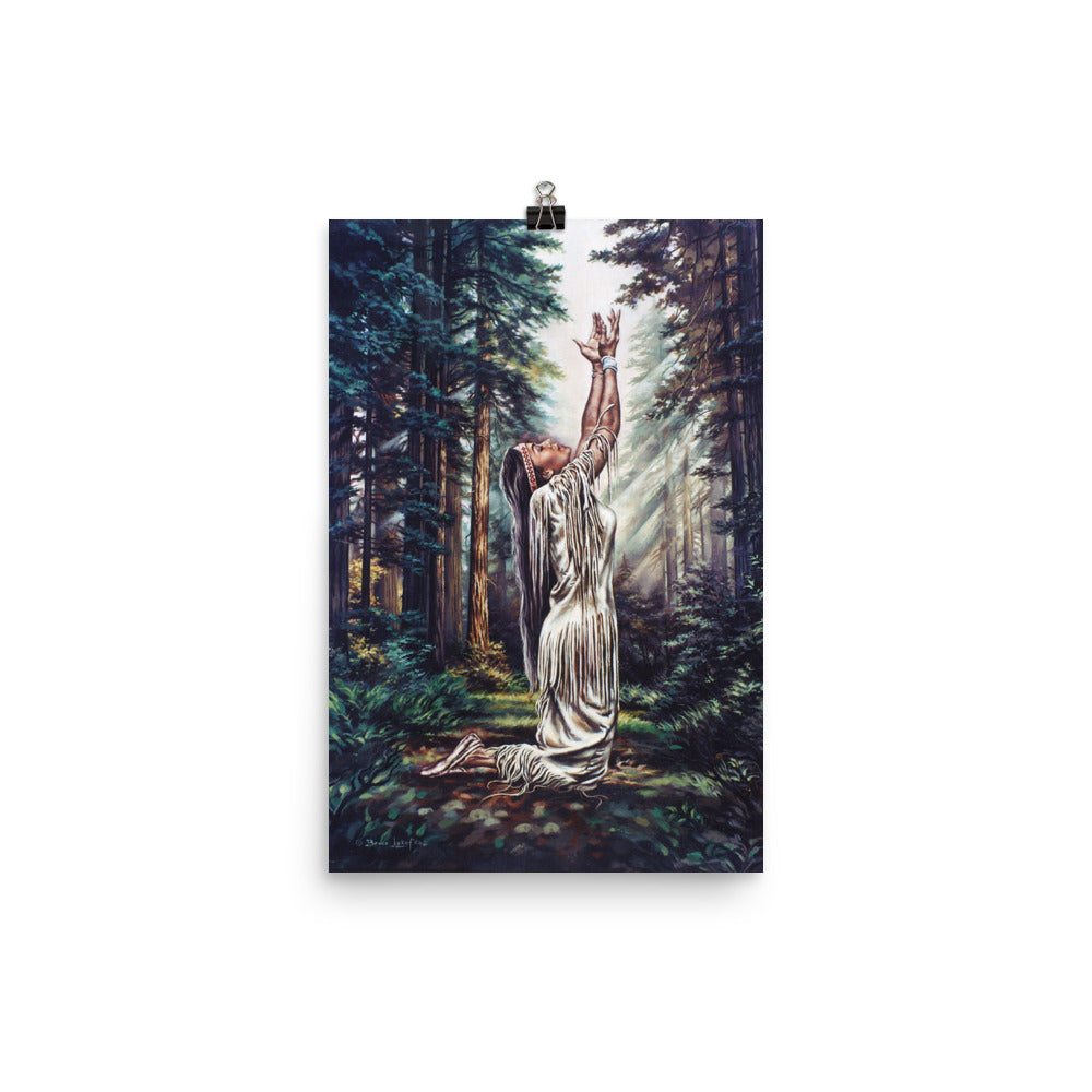 Photo paper poster: The Prayer