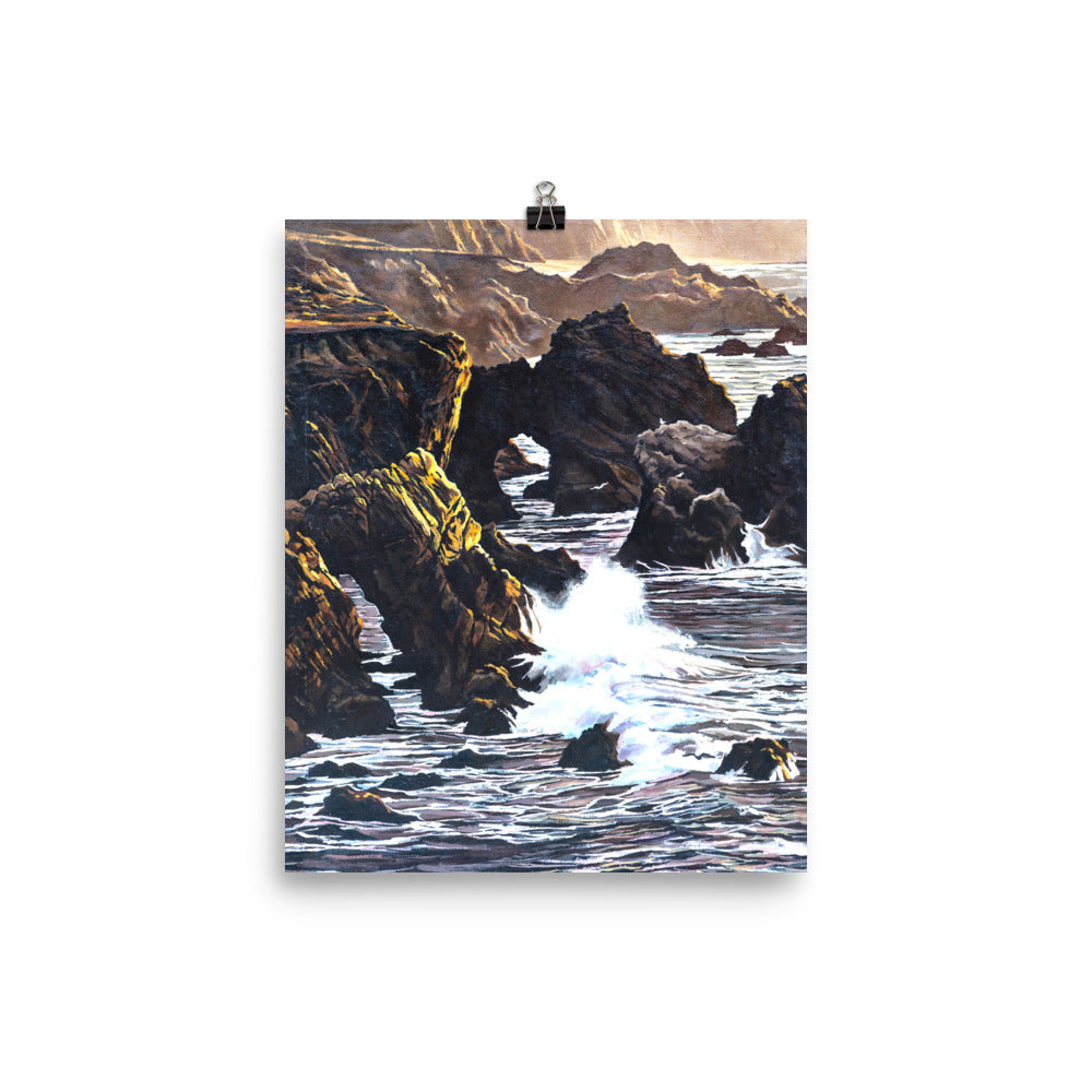 Photo paper poster: Big Sur