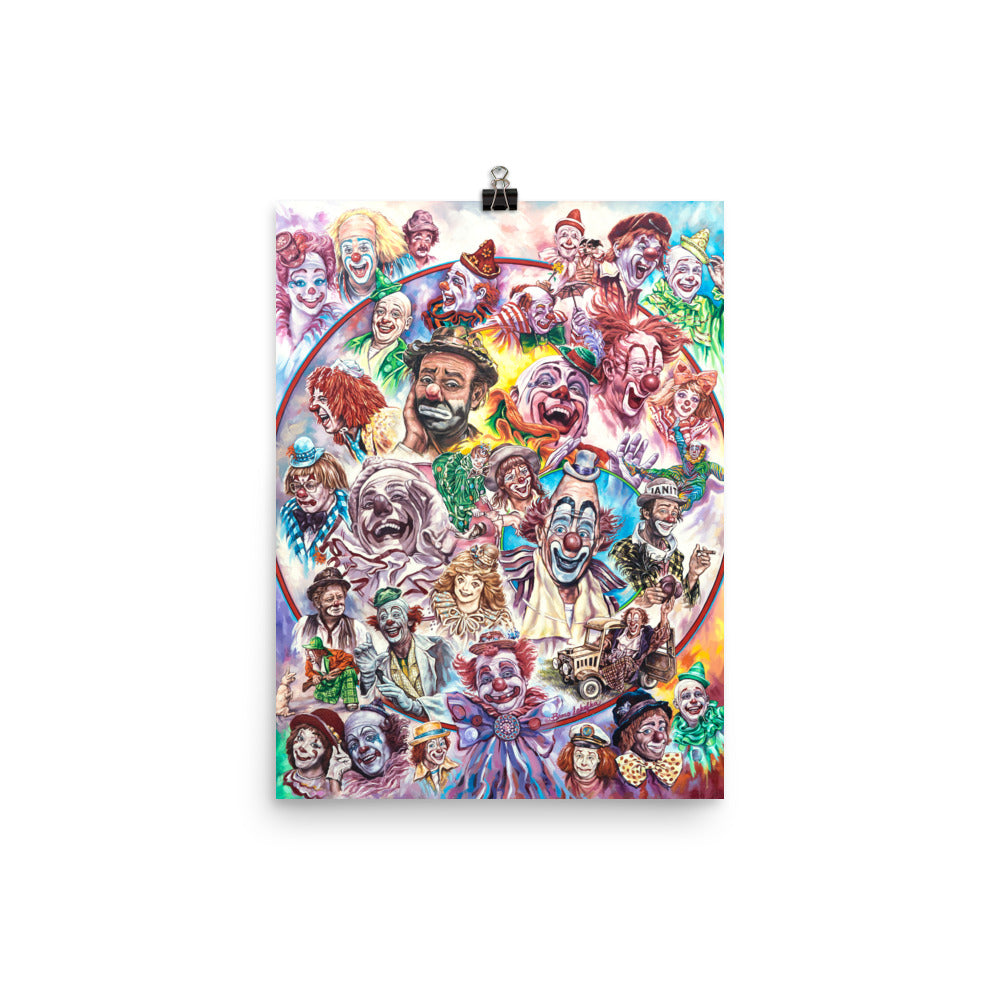 Photo paper poster: Be A Clown